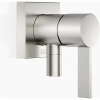 Dornbracht mitigeur monocommandé encastré avec plaques de recouvrement, avec raccordement de douche intégré, 36046970-06, 36046970-06