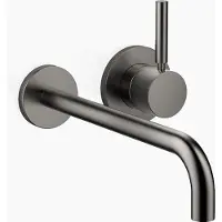 Dornbracht META Mitigeur monocommandé mural pour lavabos sans vidage, saillie 250mm, bec fixe, 36863660-99, 36863660-99