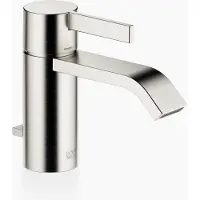 Dornbracht IMO Mitigeur monocommandé pour lavabos, avec garniture d'écoulement, saillie 125mm, 33500671-06, 33500671-06