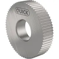 Quick Ruota zigrinata rapida PM AA 8,9x2,5x4 H7 P0,5