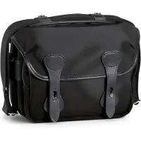 Leica 14854 borsa combinata per fotocamere M in tela fine nera (Billingham)