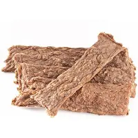 Bellfor snack sano per cani - Strisce di carne di agnello - 100 g