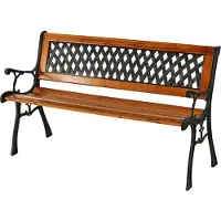 Progarden Panchina da giardino 125 cm
