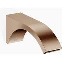 Dornbracht CYO Bec déverseur mural pour lavabos sans garniture d'écoulement, saillie 190mm, 13805811-42, 13805811-42