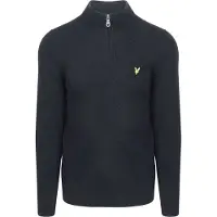 Lyle & Scott aglione Half Zip Navy Blu Blu scuro taglia