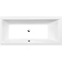 Polysan CLEO vasca rettangolare 160x75x48cm, bianco opaco