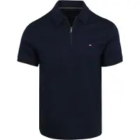 Tommy Hilfiger Tommy Hifiger Poo Haf-Zip Navy Bu Bu scuro tagia