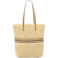 Barts Lazey Shopper Borsa a tracolla beige