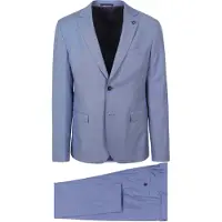 Suitable Toulon Completo Lana Light Blue Blu Azzurro taglia