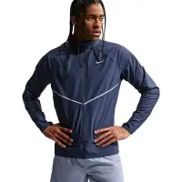 Nike UV Repel Miler Jacket Giacca da corsa Uomo (L, blu)