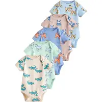Next Tutina / body per bambino écru / blu pastello / blu chiaro / menta
