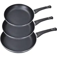 EDM Set Di Padelle Antiaderenti Base 3 Unità