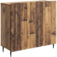 vidaXL Credenza in legno di recupero 89 x 34,5 x 82 cm in materiale derivato dal legno