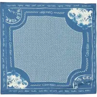 Calvin Klein Graphic Print Bandana Dark Denim Taglia: OS | Sciarpe Outlet | Donna | Blu