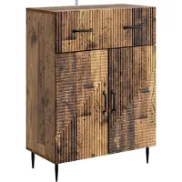 vidaXL Credenza in legno di recupero 66 x 34,5 x 89,5 cm in materiale derivato dal legno