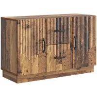 vidaXL Credenza in legno riciclato 89 x 34,5 x 57 cm in materiale derivato dal legno