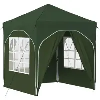 vidaXL Tenda da festa pieghevole 192 x 192 x 245 cm Verde