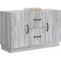 vidaXL Credenza Sonoma grigia 89 x 34,5 x 57 cm in materiale derivato dal legno