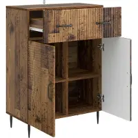 vidaXL Credenza in legno di recupero 66 x 34,5 x 89,5 cm in materiale derivato dal legno