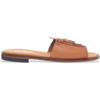 Sebago per donna. 72127QW Sandali Will Slide Pop in pelle marrone (41), Basso, Nessuno, Casual