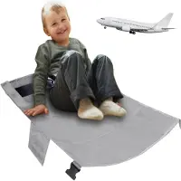 OEM Letto da aereo per bambini - Amaca da aereo pieghevole con poggiapiedi per bambini piccoli - grigio