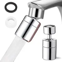 OEM Set rubinetto girevole, 360 gradi, M24, per cucina e bagno