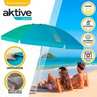 OEM Ombrellone grande da 220 cm con tetto ventilato e protezione UV, 50 colori