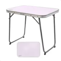 OEM Tavolo da campeggio pieghevole in MDF e acciaio 60x40x50 cm