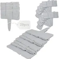OEM Bordura da giardino grigia in plastica, 5 m