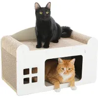 OEM Tiragraffi per gatti sostenibile e interattivo 55x27x35 cm