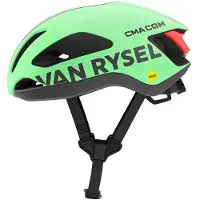 VAN RYSEL Helmet RCR-F Mips Casco per bici (55-59 cm - M, verde)