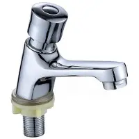 OEM Maniglia per rubinetteria da vasca, manopola con timer, adatta per bagni pubblici, in acciaio cromato (tubo non incluso)