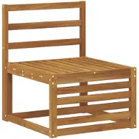 vidaXL Set da salotto da esterno , 10 pezzi, in legno massello di acacia naturale