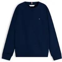 Tommy Hilfiger Felpa 'TEAM' navy / rosso ciliegia / bianco