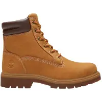 Timberland Auburn Falls 6 Inch Lace Up Waterproof Boot Wheat Nubuck Taglia: 39 | Stivali Outlet | Donna | Marrone