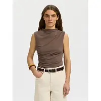 Selected Top Donne Marrone XL
