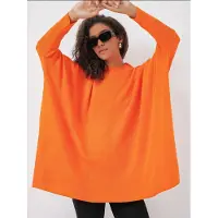 Big Dart Pullover 'Pullover' arancione scuro