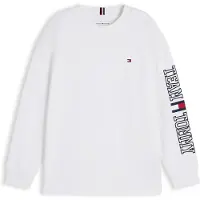 Tommy Hilfiger Maglietta 'TEAM' navy / rosso / bianco
