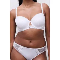 Chantelle Co Bra Tshirt Half Cup White Taglia: F80 | Reggiseni Outlet | Donna | Bianco