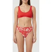 Shiwi High Waist Bikini Bottom Beach Day Red Hibiscus Beach Day Taglia: 40 | Bikini Outlet | Donna | Rosso