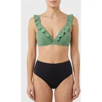 Shiwi Bobby Bikini Top Sicily Glitter Kelly Green Taglia: 40 | Bikini Outlet | Donna | Verde