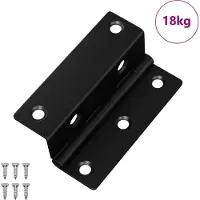 Syfax Cerniera 537 pcs Nero 38 x 17 x 60 mm Ferro