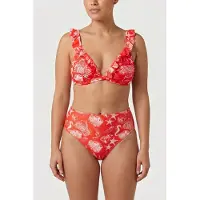 Shiwi Bobby Bikini Top Beach Day Red Hibiscus Beach Day Taglia: 42 | Bikini Outlet | Donna | Rosso