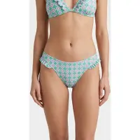 Shiwi V-shape Bikini Bottom Porto Tile Fresh Green Taglia: 44 | Bikini Outlet | Donna | Verde