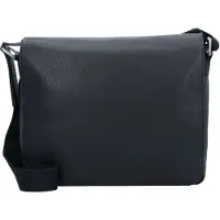 Leonhard heyden Berlin Messaggero Vera Pelle 32 cm Vano porta PC nero
