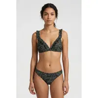 Shiwi Bobby Bikini Top Mix Animal Forest Green Mixed Animal Taglia: 36 | Bikini Outlet | Donna | Verde