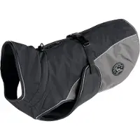 Hunter Coat Uppsala Cozy Cappottini per cani (Rücken 25 cm - Hals 20-38 cm, Bauch 30-40 cm, grigio)
