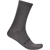 Castelli Espresso 18 Sock Calze da ciclismo (36-39, grigio)
