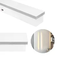 MasterLed Applique da esterno a LED 30W Bianco neutro Bianco 100 cm Alluminio Acrilico 4000K Lampada da facciata