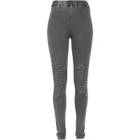 Urban Classics - Leggings da donna TN166 (XL) (grigio scuro)